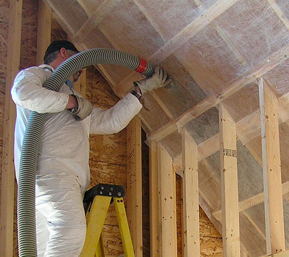 isolation des combles avec ecowool